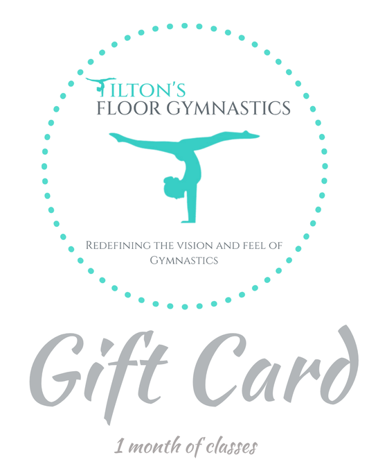 Gift Card - 1 Month of Gymnastics Classes