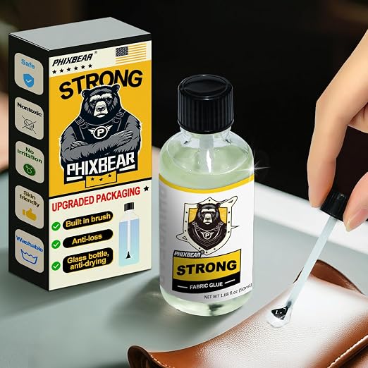 PHIXBEAR Mighty Fabric Glue